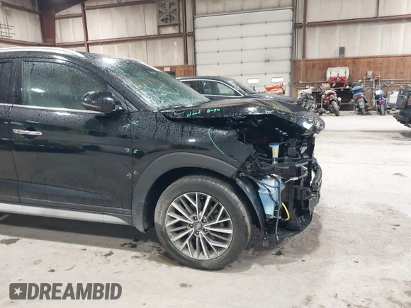 2020 Hyundai Tucson Ultimate with VIN KM8J3CAL2LU188647, listed as a IAAI auction lot 42166531 with 24,521 mi miles and . Bid and sale history available at DreamBid. Image 19.