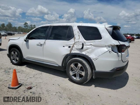 2025 Honda Pilot EX-L with VIN 5FNYG2H41SB004578, listed as a Copart auction lot 69850264 with 1,343 mi miles and Salvage Title. Bid and sale history available at carsss.com. Image 2.