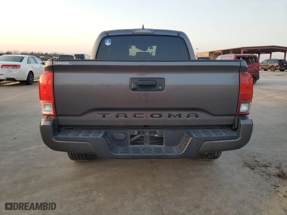 2018 Toyota Tacoma SR with VIN 5TFAX5GN0JX125801, listed as a Copart auction lot 44129015 with 0 mi miles and Salvage Title. Bid and sale history available at carsss.com. Image 6.