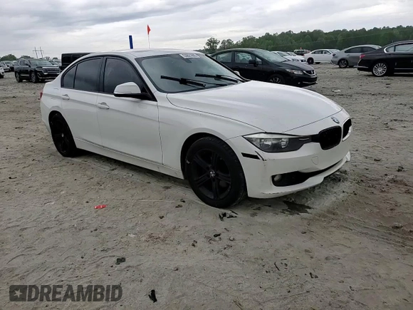 2014 BMW 3 Series 328i with VIN WBA3A5C58EF605710, listed as a Copart auction lot 53621695 with Not Provided miles and Salvage Title. Bid and sale history available at DreamBid. Image 13.