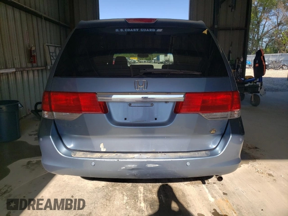 2008 Honda Odyssey Touring with VIN 5FNRL388X8B018996, listed as a Copart auction lot 52410884 with 226,799 mi miles and Salvage Title. Bid and sale history available at carsss.com. Image 6.