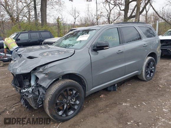 2022 Dodge Durango GT Plus z VIN 1C4RDJDG9NC187642, wystawiony jako IAAI lot #40886210 z przebiegiem 39 006 mil mil oraz . Historia ofert i sprzedaży dostępna na DreamBid. Obrazek 2.
