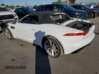 2014 Jaguar F-Type V6 with VIN SAJWA6E70E8K08728, listed as a Copart auction lot 80896044 with Not Provided miles and Salvage Title. Bid and sale history available at DreamBid. Image 2.