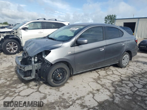 2023 Mitsubishi Mirage ES with VIN ML32FUFJ6PHF01751, listed as a Copart auction lot 53667854 with 32,685 mi miles and Salvage title. Bid and sale history available at DreamBid. Image 1.