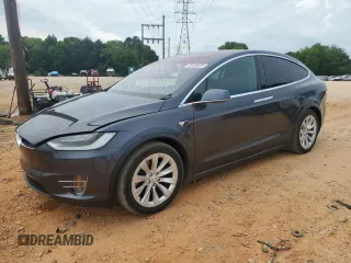 2020 Tesla Model X Long Range with VIN 5YJXCDE27LF305816, listed as a Copart auction lot 54448435 with 23,931 mi miles and Clean Title. Bid and sale history available at carsss.com. Image 1.