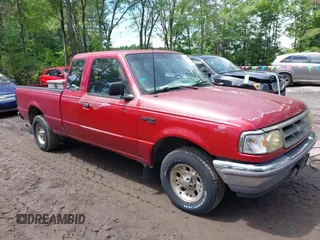 1996 Ford Ranger XL z VIN 1FTCR14A5TPA55499, wystawiony jako IAAI lot #42338790 z przebiegiem 117 659 mil mil oraz . Historia ofert i sprzedaży dostępna na DreamBid. Obrazek 1.