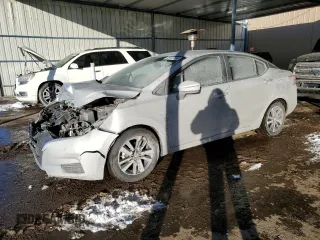 2021 Nissan Versa SV with VIN 3N1CN8EV4ML864854, listed as a Copart auction lot 88453235 with 74,462 mi miles and Salvage Title. Bid and sale history available at carsss.com. Image 1.