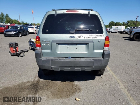 2006 Ford Escape XLT with VIN 1FMYU93166KA29530, listed as a Copart auction lot 59374094 with 209,810 mi miles and Salvage Title. Bid and sale history available at carsss.com. Image 6.