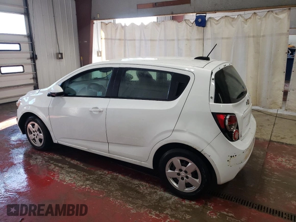 2015 Chevrolet Sonic LS with VIN 1G1JA6SH7F4133694, listed as a Copart auction lot 48119295 with 150,367 mi miles and Clean title. Bid and sale history available at DreamBid. Image 2.