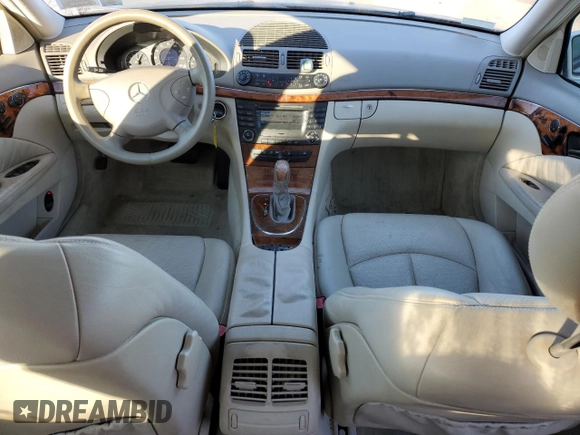2003 Mercedes-Benz E-Class 3.2L with VIN WDBUF65J13A206090, listed as a Copart auction lot 76683584 with 54,707 mi miles and Salvage Title. Bid and sale history available at carsss.com. Image 8.