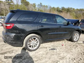 2022 Dodge Durango GT Plus with VIN 1C4RDJDG0NC219345, listed as a Copart auction lot 45709325 with 57,736 mi miles and Salvage Title. Bid and sale history available at DreamBid. Image 3.