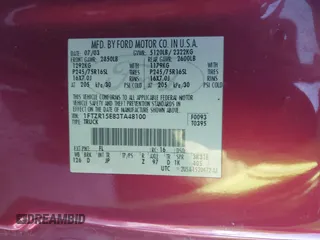 2003 Ford Ranger XL Fleet with VIN 1FTZR15E83TA48100, listed as a IAAI auction lot 41654484 with 96,820 mi miles and . Bid and sale history available at DreamBid. Image 9.