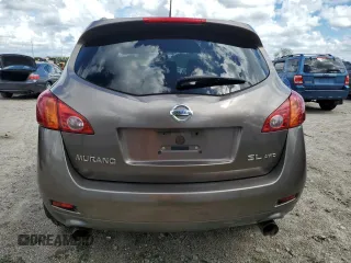 2009 Nissan Murano LE with VIN JN8AZ18W09W143229, listed as a Copart auction lot 69044614 with 193,060 mi miles and Salvage Title. Bid and sale history available at carsss.com. Image 6.