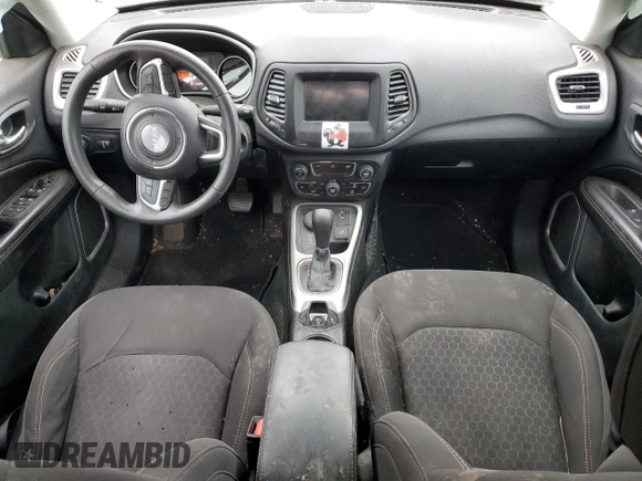 2020 Jeep Compass Sport with VIN 3C4NJDAB4LT167012, listed as a Copart auction lot 54540555 with 196,636 mi miles and Salvage title. Bid and sale history available at DreamBid. Image 8.