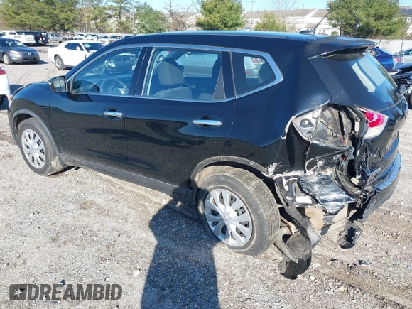 2015 Nissan Rogue S with VIN KNMAT2MV6FP540952, listed as a IAAI auction lot 41858193 with 70,382 mi miles. Bid and sale history available at carsss.com. Image 3.