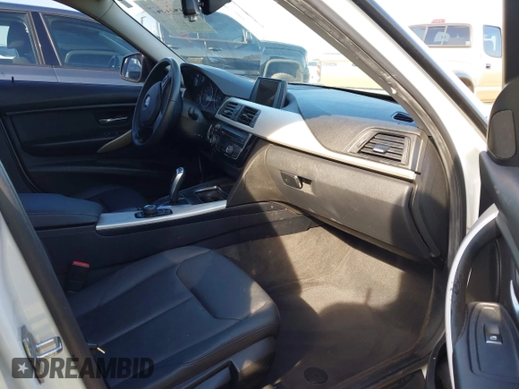 2016 BMW 3 Series 320i with VIN WBA8A9C59GK615704, listed as a IAAI auction lot 41431347 with 76,827 mi miles. Bid and sale history available at carsss.com. Image 5.