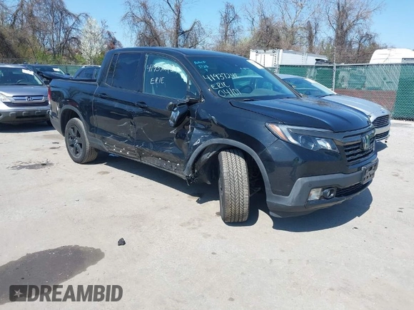 2019 Honda Ridgeline Black Edition with VIN 5FPYK3F82KB014781, listed as a IAAI auction lot 41937248 with 114,616 mi miles and . Bid and sale history available at DreamBid. Image 1.
