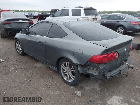 2005 Acura RSX with VIN JH4DC54885S011859, listed as a IAAI auction lot 41949588 with 255,346 mi miles. Bid and sale history available at carsss.com. Image 3.