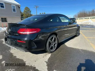 2018 Mercedes-Benz C 43 AMG with VIN WDDWJ6EB7JF625181, listed as a Copart auction lot 45785305 with 163,082 mi miles and Clean Title. Bid and sale history available at DreamBid. Image 3.