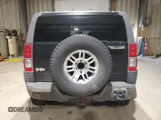 2006 Hummer H3 with VIN 5GTDN136768208016, listed as a Copart auction lot 85463124 with 96,491 mi miles and Clean Title. Bid and sale history available at carsss.com. Image 6.