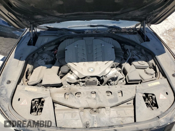 2009 BMW 7 Series 750Li with VIN WBAKB83599CY57659, listed as a Copart auction lot 55049645 with Not Provided miles and Clean Title. Bid and sale history available at DreamBid. Image 11.