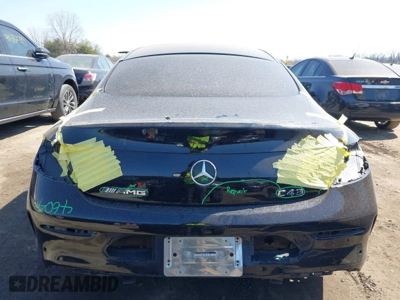 2017 Mercedes-Benz C 43 AMG with VIN WDDWJ6EB7HF517721, listed as a IAAI auction lot 41705294 with 69,165 mi miles and . Bid and sale history available at carsss.com. Image 6.