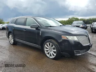 2010 Lincoln MKT with VIN 2LMHJ5ARXABJ17241, listed as a Copart auction lot 62271674 with 117,915 mi miles and Salvage Title. Bid and sale history available at DreamBid. Image 4.