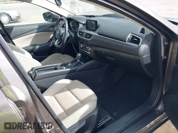2017 Mazda Mazda6 Touring with VIN JM1GL1V52H1100784, listed as a IAAI auction lot 41818188 with 17,807 mi miles. Bid and sale history available at carsss.com. Image 5.