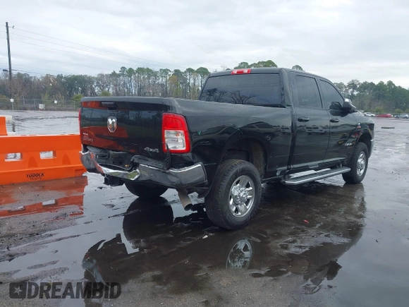 2021 Ram 2500 Big Horn with VIN 3C6UR5DL6MG628209, listed as a IAAI auction lot 41660451 with 59,108 mi miles. Bid and sale history available at carsss.com. Image 4.