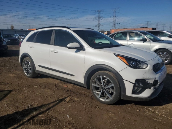 2022 Kia Niro Touring SE with VIN KNDCC3LC7N5518757, listed as a Copart auction lot 77995554 with 28,842 mi miles and Salvage Title. Bid and sale history available at carsss.com. Image 4.