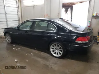 2006 BMW 7 Series 750Li with VIN WBAHN83586DT60156, listed as a Copart auction lot 87630335 with 108,401 mi miles and Salvage Title. Bid and sale history available at carsss.com. Image 2.