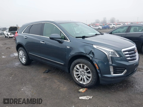 2019 Cadillac XT5 FWD with VIN 1GYKNARS5KZ220134, listed as a IAAI auction lot 41472927 with 58,229 mi miles and . Bid and sale history available at DreamBid. Image 1.