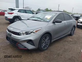 2024 Kia Forte GT-Line with VIN 3KPF54ADXRE724304, listed as a IAAI auction lot 41906041 with 14,206 mi miles and . Bid and sale history available at carsss.com. Image 2.