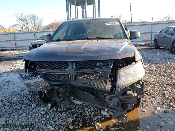 2020 Dodge Journey SE Value with VIN 3C4PDCAB7LT280396, listed as a Copart auction lot 46168455 with 76,355 mi miles and Salvage Title. Bid and sale history available at carsss.com. Image 12.