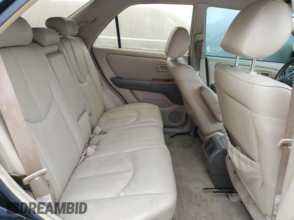 1999 Lexus RX 300 Luxury SUV with VIN JT6GF10U1X0026047, listed as a Copart auction lot 53750535 with 152,761 mi miles and Clean Title. Bid and sale history available at carsss.com. Image 11.