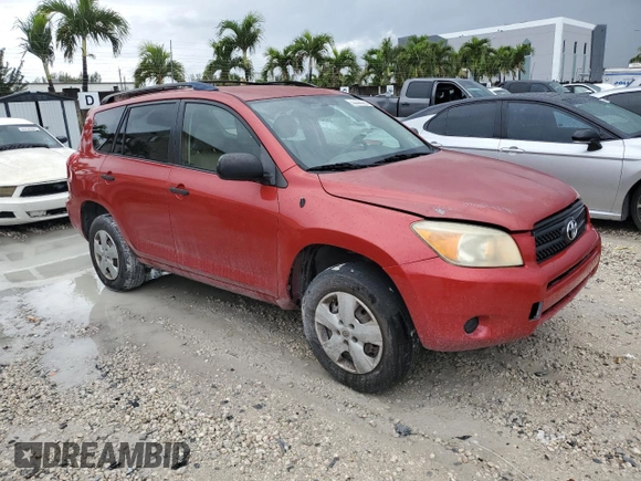 2008 Toyota RAV4 with VIN JTMZD33V286065669, listed as a Copart auction lot 52206595 with 206,850 mi miles and Clean Title. Bid and sale history available at carsss.com. Image 4.
