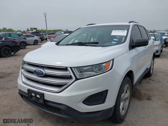 2018 Ford Edge SE with VIN 2FMPK3G94JBC00485, listed as a IAAI auction lot 41935781 with 1 mi miles. Bid and sale history available at carsss.com. Image 17.