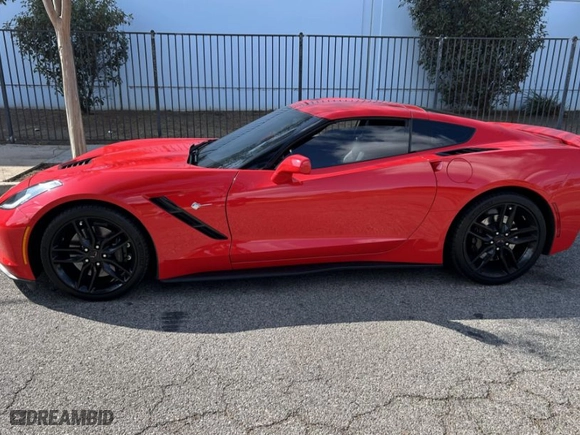 2016 Chevrolet Corvette Stingray Z51 1LT with VIN 1G1YH2D71G5126033, listed as a IAAI auction lot 41469259 with NaN miles. Bid and sale history available at carsss.com. Image 14.