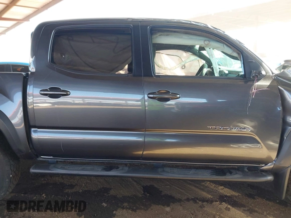 2017 Toyota Tacoma SR5 with VIN 3TMCZ5AN7HM104214, listed as a IAAI auction lot 41619808 with 48,236 mi miles and . Bid and sale history available at carsss.com. Image 12.