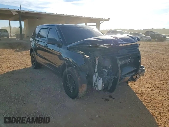 2016 Ford Utility Police Interceptor with VIN 1FM5K8AR2GGB54105, listed as a Copart auction lot 80338974 with 0 mi miles and Salvage Title. Bid and sale history available at carsss.com. Image 15.