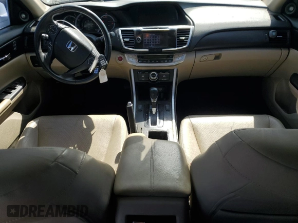 2015 Honda Accord EX-L с VIN 1HGCR2F8XFA156367, выставлен на аукционе Copart как лот 61101585 с пробегом 124 272 миль миль и Списание • Salvage title. История ставок и продаж доступна на DreamBid. Изображение 8.