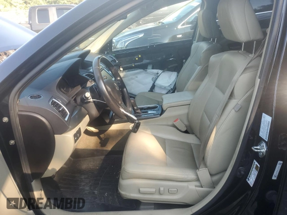 2018 Acura RDX Technology with VIN 5J8TB4H58JL017483, listed as a Copart auction lot 67827744 with 75,334 mi miles and Salvage Title. Bid and sale history available at DreamBid. Image 7.