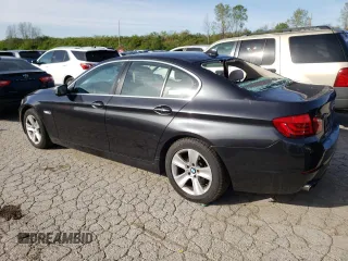 2013 BMW 5 Series 528i xDrive with VIN WBAXH5C55DD106628, listed as a Copart auction lot 49565214 with 123,709 mi miles and Salvage Title. Bid and sale history available at carsss.com. Image 2.