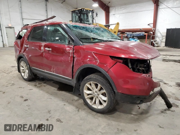 2013 Ford Explorer Limited z VIN 1FM5K8F87DGA24185, wystawiony jako Copart lot #53312335 z przebiegiem Nie podano mil oraz Szkoda całkowita • Salvage title. Historia ofert i sprzedaży dostępna na DreamBid. Obrazek 4.