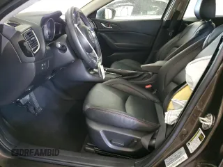 2015 Mazda 3 i Grand Touring with VIN JM1BM1M75F1231814, listed as a Copart auction lot 62692695 with 49,253 mi miles and Salvage title. Bid and sale history available at DreamBid. Image 7.