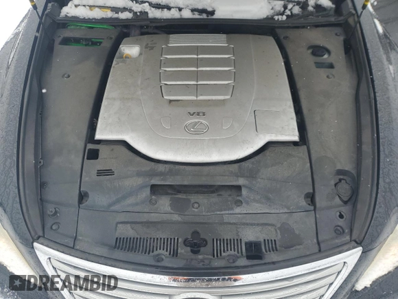 2012 Lexus LS 460 with VIN JTHCL5EF2C5012817, listed as a Copart auction lot 46099745 with 117,922 mi miles and Salvage title. Bid and sale history available at DreamBid. Image 11.