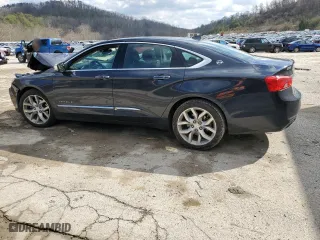 2014 Chevrolet Impala LTZ with VIN 2G1155S35E9155658, listed as a Copart auction lot 46999345 with 0 mi miles and Salvage Title. Bid and sale history available at carsss.com. Image 2.