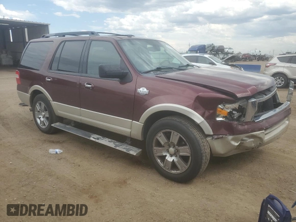 2010 Ford Expedition Eddie Bauer z VIN 1FMJU1J58AEA81659, wystawiony jako Copart lot #60632225 z przebiegiem 183 686 mil mil oraz Szkoda całkowita • Salvage title. Historia ofert i sprzedaży dostępna na DreamBid. Obrazek 4.