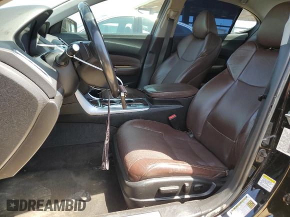 2015 Acura TLX Advance with VIN 19UUB2F77FA002439, listed as a Copart auction lot 87069904 with 252,446 mi miles and Salvage title. Bid and sale history available at DreamBid. Image 7.