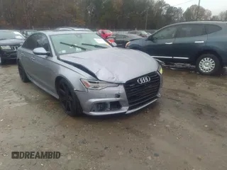 2016 Audi A6 3.0T Premium Plus with VIN WAUFGAFC6GN177739, listed as a IAAI auction lot 41013262 with 89,865 mi miles. Bid and sale history available at carsss.com. Image 1.